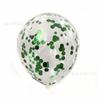 Balão Transparente com Lantejoulas Cruzando Fronteiras Balão Confete Decoração de Festa de Feriado da Amazon Laranja Balão de Látex Redondo Dourado