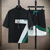 Ropa de verano para estudiantes de secundaria y preparatoria, camiseta de manga corta de secado rápido, traje deportivo, para hombres, adolescentes, niños, niños mayores, ropa de hombre, guapo