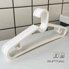 Tendedero de Plástico para Ropa Doméstico Apilado Ahorrador de Espacio Multifuncional Percha para Ropa Engrosado Engrosado Hombro Ancho Estante para Pantalones