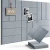 Paneles absorbentes de sonido de fibra de poliéster transfronterizos para estudios de grabación de kínder, decoración de paredes, paneles insonorizados de fieltro coloridos, personalizables