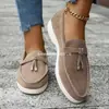 Zapatos de Frijol Transfronterizos Europeos y Americanos Mocasines Europeos de Un Paso Comercio Exterior 2026 Nuevo Estilo Ropa Exterior Venta al por Mayor Transfronteriza Tallas Grandes