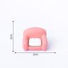 Micro Paisagem Criativa Fofa Sala de Estar Sofá Casa de Bonecas Rosa Decorações DIY Acessórios Miniatura Mini Pequenos Ornamentos