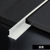 Tira de cierre para panel de pared de chapa de madera de 4/5/8/9 piezas, tira de cierre de metal para piso de madera, baldosas de cerámica en forma de I de aleación de aluminio