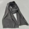 Um Lenço Pequeno, Macio, de Cor Sólida para Mulheres no Outono e Inverno, Imitação de Caxemira, Cachecol Quente para Pescoço para Homens, Suprimento para Vendedores de Rua