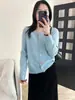 Chaqueta Cardigan de Color Sólido para Mujer Otoño Suéter de Punto para Mujer 2025 Nuevo de Moda Popular Suéter de Punto Principios de Otoño