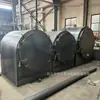 Novo tipo de forno de carbonização horizontal forno de destilação a seco de toras forno de carbonização a gás forno de carbonização multiuso de nogueira amêndoa fabricantes