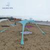 Fábrica Fuente de Calidad Zorro Dorado Parasol a Prueba de Arena para Acampar al Aire Libre Plegable Portátil Protección Solar Impermeable Toldo de Playa