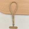 Cordão de Celular de Alta Qualidade, Corda de Pulso Ajustável, Corda Curta Giratória Unissex com Clipe de Travamento Automático, Corrente de Pulseira Anti-Perda