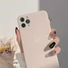Adecuado para Apple 18 Pro Max Macaron Transfronterizo Forma de Corazón Estilo Japonés y Coreano iPhone y Teléfono Android Estuche Blando y Duro Personalización