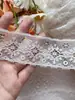 Acessório de Cabelo Estilo Vintage Renda Falsa Floral Macia Vazada Estilo Japonês Renda Não Elástica J9