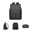 Diseño de Cierre de Hebilla Flip-Top, Mochila Grande Estructurada para Viajes Diarios para Hombre con Múltiples Compartimentos para Organizar Documentos, Mochila de Negocios