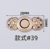 Botones Decorativos Hanfu, Botones Vintage Estilo Chino para Cheongsam, Botones de Rana Metálicos para Cheongsam, Herramienta Desmontable para Ceñir la Cintura de los Jeans