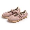 Zapatos Mary Jane Nuevos Personalizados Rojos para Mujer 2025 Estilo Deportivo Calzado Casual Retro Suela Fina Aumentadores de Altura Zapatos de Entrenamiento de Ballet