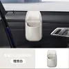 Bolsa de Armazenamento para Carro Bolsa Organizadora de Carro Porta-Copos Armazenamento Couro Resistente ao Desgaste Item Essencial para Interior de Carro Suporte Adesivo Bolsa para Copo