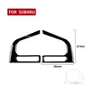Adecuado para 13-18 Subaru Forester botón de volante pegatina negro piano negro brillante modificación interior de coche
