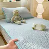 Cobertor de Cama de Fio Bouclé, Colchão Específico para Dormitório Estudantil, Lençol de Cama Acolchoado de Algodão Fino Lavável, Protetor de Colchão, Adequado para Todas as Estações