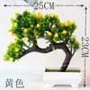 Flor Artificial Pequeno Bonsai Flor Artificial Decoração de Escritório Decoração de Móveis Pinheiro de Boas-Vindas Botão de Rosa