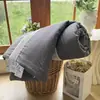 Colcha de Verão em Gaze de Algodão Puro de Camada Dupla, Estilo Ins, Fresca e Simples, com Renda Floral Pequena e Proteína de Casulo de Seda, Colcha de Algodão Puro de Camada Única/Dupla para Ar Condicionado