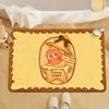 Alfombrilla de Piso de Tierra de Diatomeas de Dibujos Animados, Alfombrilla Absorbente de Agua Antideslizante para Baño, Alfombrilla Decorativa Linda para la Entrada del Baño, Disponible para Dropshipping