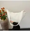 Bolsa Transversal Feminina Estilo Coreano para o Dia a Dia, Tecido de Nylon, Casual, Viagem, Bolsa de Bolinho, Estudante, Simples, Moda, Bolsa de Ombro, Bolsa de Tecido