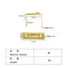 Ponte de Arco de Ferro Ponte de Arco de Metal Base de Alça para Bolsa de Mão Acessórios de Ferragens para Bagagem Base de Ferragens Dourado Prata