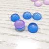 Venta Caliente Resina Sentido de la Luz Ojo de Gato Accesorios Hechos a Mano para Bricolaje Perla Semirredonda Transparente Medio Rostro Ojo Material para Bricolaje Hecho a Mano