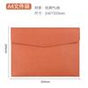 Amazon Bolso de Archivo de Cuero A4 Retro Simple de Gran Capacidad para Almacenamiento de Datos Bolso de Negocios con Hebilla Magnética Impermeable