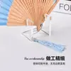 Soporte de Exhibición de Acrílico Ventilador Plegable Creativo Base para Grupo de Ventiladores Soporte de Ventilador Chino de Acrílico Adornos para Centro Comercial
