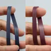 Cordón de Cuero Rojo Oscuro Collar de Tira de Cuero Hecho a Mano Pulsera Tira de Cuero PU Tira para Dobladillo de Ropa Accesorios para Ropa de Bebé Accesorios de Bricolaje