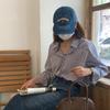 Sombrero para Mujer Bordado con la letra LOS Gorra de Béisbol de Mezclilla Americana Casual para Combinar con Todo Gorra con Visera Verano Moderno Sombrero para el Sol Hombres