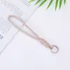 Chaveiro Cordão Tecido Colorido Acessórios DIY, Joias, Brinquedos, Pingentes para Corrente de Celular, Materiais Simples para Acessórios no Atacado