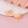 Cor Macaron Urso Fofo Coelho Acessórios de Resina DIY Acessórios para Capa de Celular Som de Chocalho Fornecimento