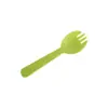 Cuchara Desechable Tenedor de Plástico Tenedor para Frutas Empacado Individualmente Cuchara para Helado Tenedor Grueso para Pastel Tenedor para Postre