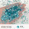 Rinestones para Uñas al por Mayor Diamante Redondo Pequeño de Fondo Plano Deslumbrante Decoraciones de Uñas de Cristal con Diamantes Fan King Rhinestones Diamantes Sueltos Ss4