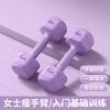 Halteres femininos Equipamentos de fitness Domésticos Barriga fina Barra Kettlebell Crianças Adolescentes Femininos Halteres pequenos 2KG Par