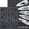 Belleza Completa Transfronterizo Nuevas Calcomanías para Uñas Metal Líquido Corazón Estrella Líneas Frescas Calcomanías para Uñas