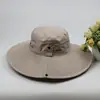 Chapéu de cowboy com aba de 13 cm, chapéu de pescador de aba larga para o verão, chapéu de proteção solar para atividades ao ar livre, viagem à beira-mar, chapéu de aventura para montanhismo, fabricante