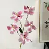 5 Orquídeas Phalaenopsis Artificiales para Arreglos Florales de Boda, Orquídeas Mariposa Falsas, Flores Artificiales Phalaenopsis