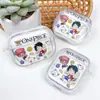 Funda de Auriculares Cartoon Luffy Qiao Ba para AirPods Pro2 Apple 1/2 Nueva 3ª Generación Transparente 4ª Generación