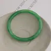 Pulseira Anel Lisa Pequena Acrílica Retrô, Estilo Cool, Brincos Simples e de Alto Padrão, Novo Estilo Chinês, Joias de Mão Elegantes