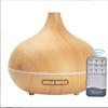 Difusor de Aroma con Forma de Cebolla Control Remoto Transfronterizo Humidificador Casero USB Difusor de Aceites Esenciales Luz Nocturna Madera Grano Aroma Máquina de Aceites Esenciales