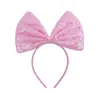 Diadema Infantil con Lazo Oversized, Diadema de Princesa con Lentejuelas, Pinza para el Cabello Linda, Accesorios para el Cabello Grandes Exagerados, Tocado Transfronterizo Europeo y Americano