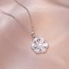 Collar para Mujer, Estilo Coreano y Japonés, Diseño de Nicho a la Moda, No se Desvanece, Versátil, Sencillo Collar de Acero de Titanio Joyería, Cadena para Clavícula