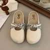 Sandalias de mujer sin cordones para uso exterior, nuevo modelo de verano 2026, con aumento interno de altura, zuecos cerrados estilo Birkenstock de suela gruesa