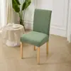 Funda de Silla Jacquard para Hotel, Funda de Silla a Prueba de Polvo y Anti-Manchas, Funda de Silla de una Pieza, Funda de Taburete a Prueba de Polvo y Resistente al Desgaste para Hotel y Restaurante