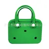 Moda Europea y Americana Bolsa de Playa Eva Verano Exterior Estilo Coreano Bolso de Mano Bolso Tote Accesorios DIY Bolsa con Agujeros