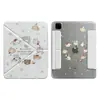 Capa Protetora Animal com Chapéu para Tablet iPad Air 4/5/6 Pro 11/13 Polegadas com Suporte para Caneta 10