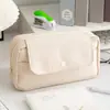 Estuche Transparente de Gran Capacidad con Bolsa para Bolígrafos Tapa de Leche para Estudiantes de Primaria Diseño Multifuncional Transfronterizo Bolsa de Almacenamiento de Papelería Simple