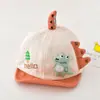 Gorro de Bebé Coreano Primavera y Otoño Gorro Delgado Visera Suave para Bebé Protector Solar Gorra de Béisbol Moderna para Niños y Niñas