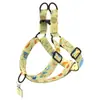 Arnés para Perro con Estampado de Transferencia de Calor en Forma de Y Patrón de Caramelo de Fruta de Dibujos Animados Correa para el Pecho de Mascota Ajustable Antiexplosión Amortiguadora